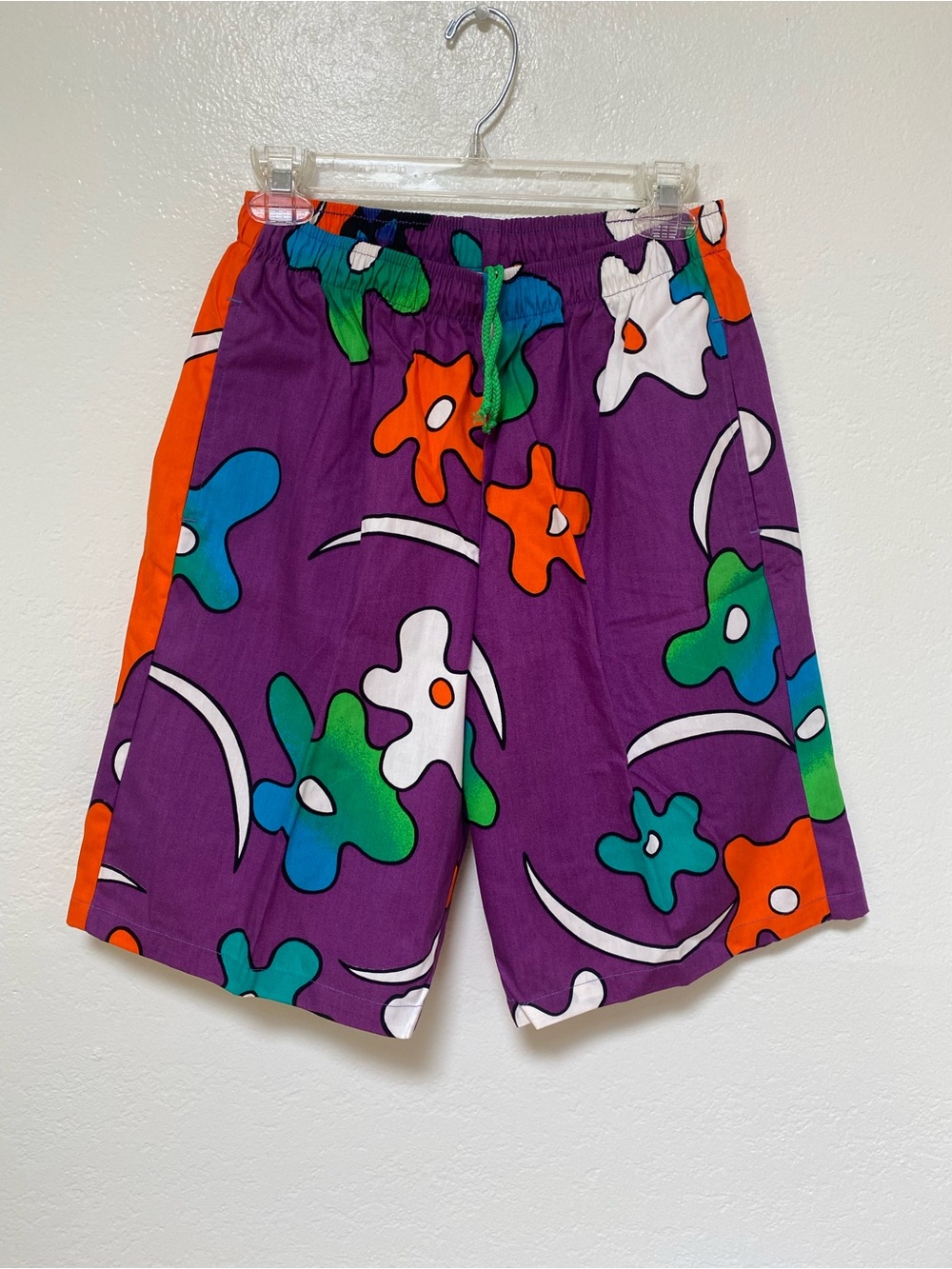 Original Jams Vintage 80s Men's Shorts Surfline Hawaii Drawstring Medium - Picture 1 of 8